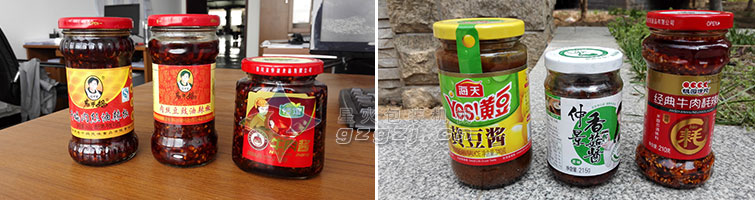 全自動醬料灌裝生產(chǎn)線，大顆粒醬料灌裝生產(chǎn)線